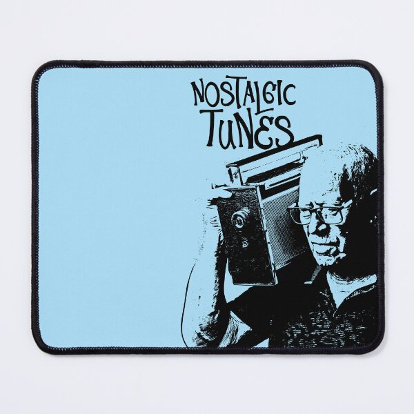 Item preview, Nostalgic Tunes: Old Man with Retro Tape Recorder designed and sold by PURNOMATRA.