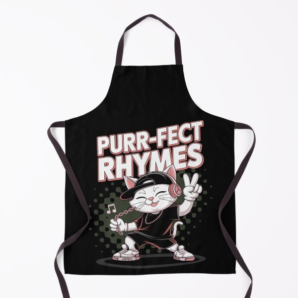 Item preview, Purr-fect rhymes - Hip hop cat- Rapping cat - Catventurer - Cat tastie - Meow tastic designed and sold by JansenGS.