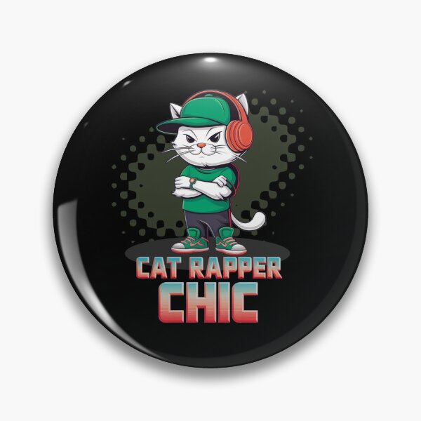 Item preview, Cat rapper chic - Rap cat- Rapping cat - Catventurer - Cat tastie - Meow tastic designed and sold by JansenGS.