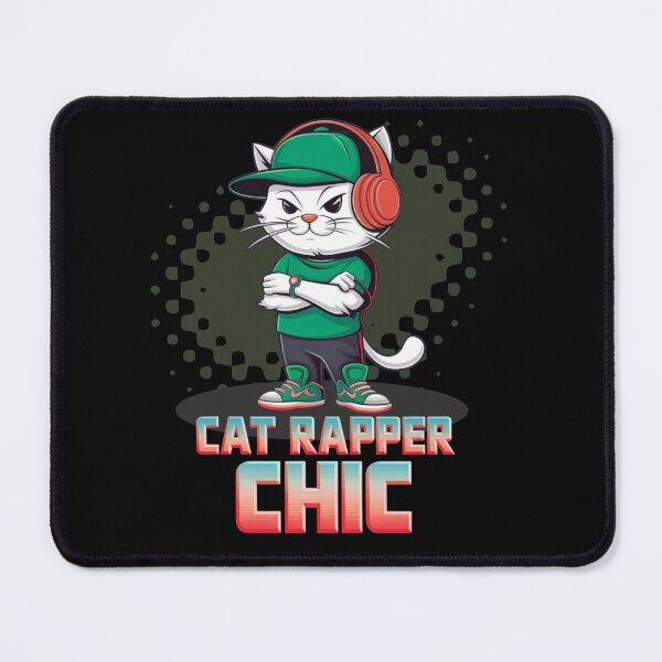 Item preview, Cat rapper chic - Rap cat- Rapping cat - Catventurer - Cat tastie - Meow tastic designed and sold by JansenGS.