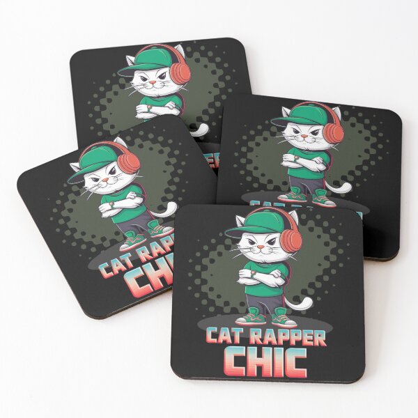 Item preview, Cat rapper chic - Rap cat- Rapping cat - Catventurer - Cat tastie - Meow tastic designed and sold by JansenGS.