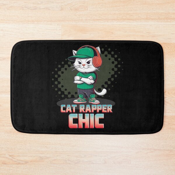 Item preview, Cat rapper chic - Rap cat- Rapping cat - Catventurer - Cat tastie - Meow tastic designed and sold by JansenGS.