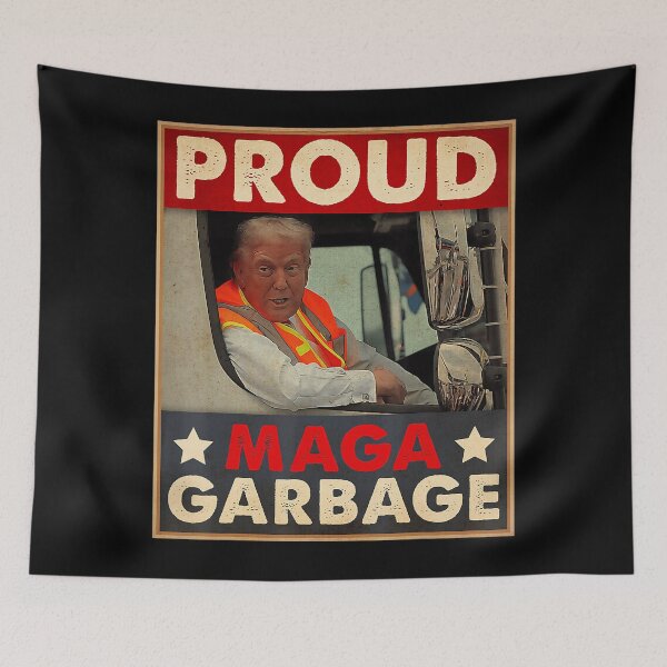 Item preview, Proud Garbage Supporter President designed and sold by NetlandWewerka.