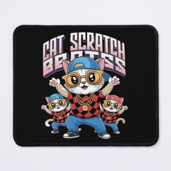 Item preview, Cat scratch beats - Hip hop cat- Rapping cat - Catventurer - Cat tastie - Meow tastic designed and sold by JansenGS.