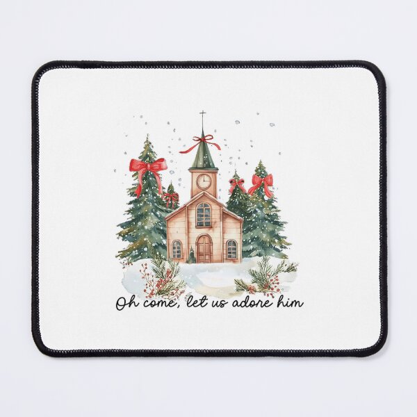 Item preview, Oh Come Let Us Adore Him Funny Chrismas Jesus 2024 designed and sold by Arfurneauxt.