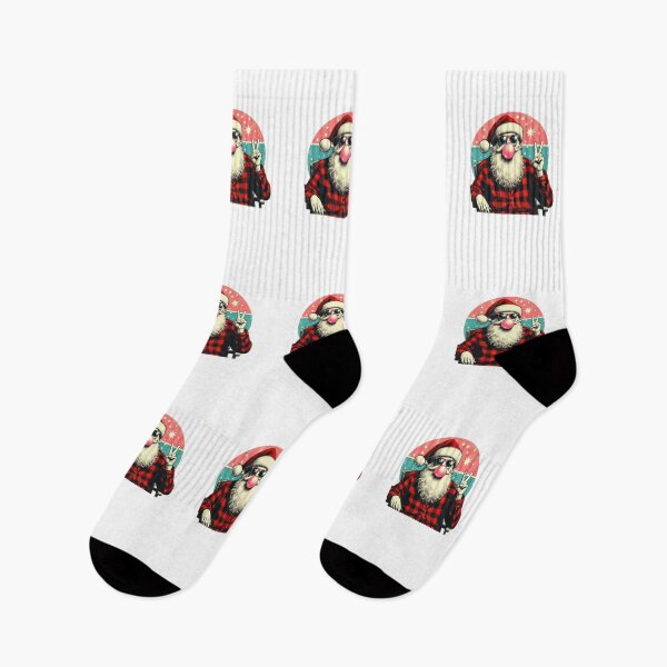 Item preview, COOL SANTA Blowing Bubble Gum Classic T-Shirt designed and sold by inkfluenceart.