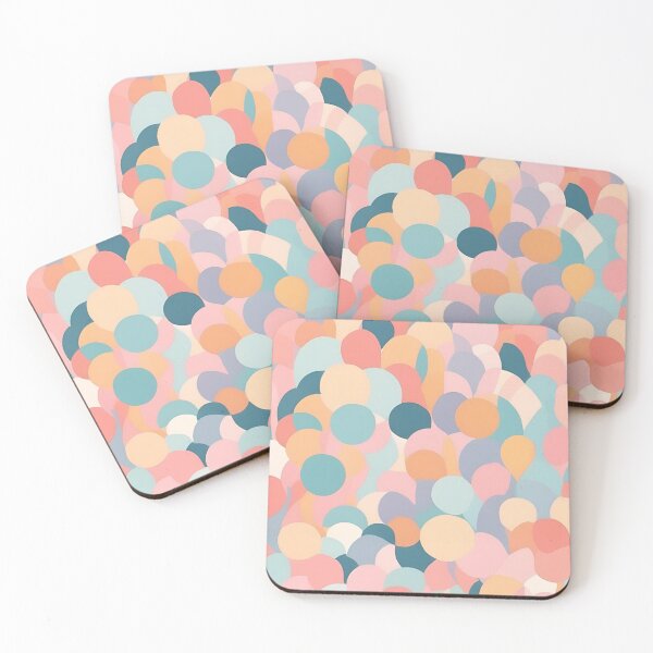 Item preview, "Perfect Harmony of Small Circles in Pastel Tones" designed and sold by DAMDUANG.