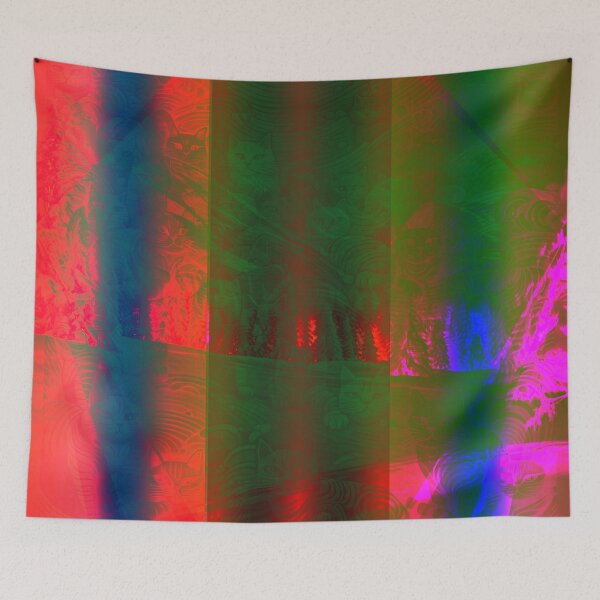 Item preview, Christmas Warmth Stripey Cats Lively  designed and sold by Arttiiist.