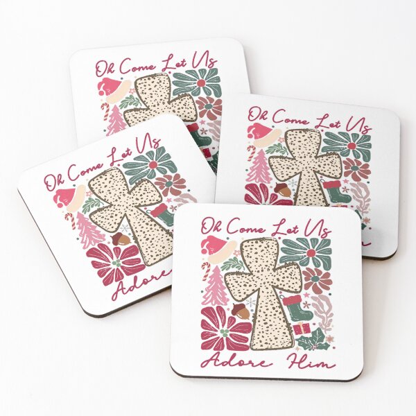 Item preview, Oh Come Let Us Adore Him Funny Chrismas Jesus designed and sold by Arfurneauxt.