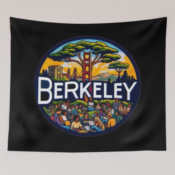 Item preview, Berkeley, California, USA designed and sold by Myra365Art.