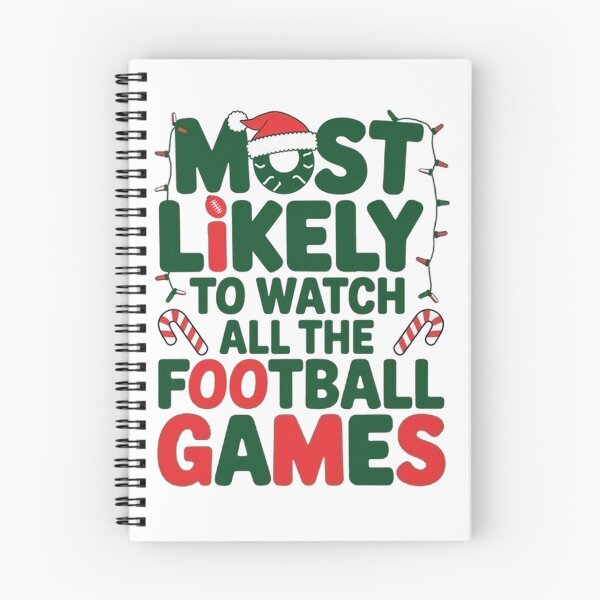 Item preview, Most Likely Watch Football Christmas Xmas Family Matching designed and sold by SztylishDesigns.