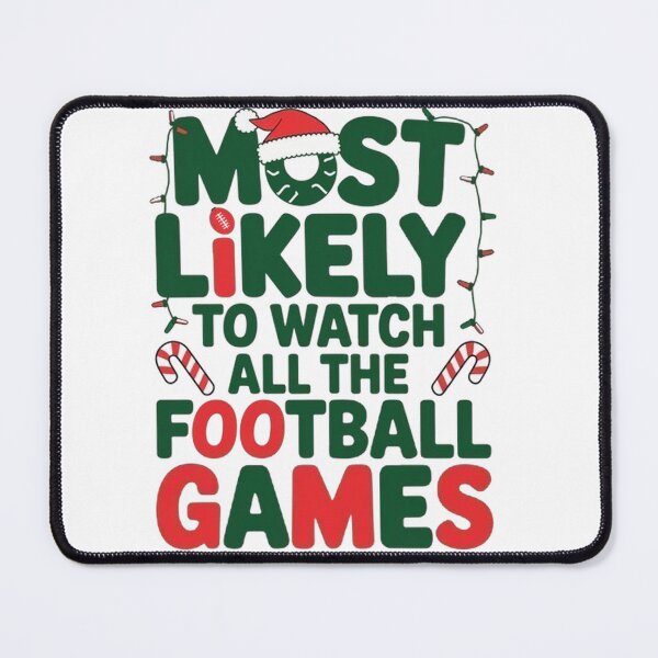 Item preview, Most Likely Watch Football Christmas Xmas Family Matching designed and sold by SztylishDesigns.