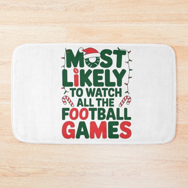 Item preview, Most Likely Watch Football Christmas Xmas Family Matching designed and sold by SztylishDesigns.