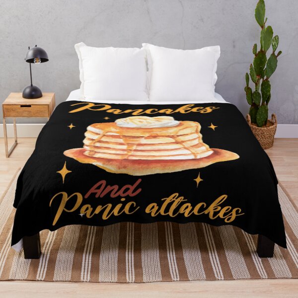 Item preview, Pancakes And Panic Attacks Funny Breakfast Lovers designed and sold by spirorinin.