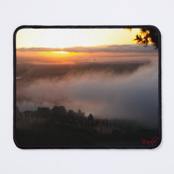 Item preview, Patchy Fog at Sunrise at the Arboretum (7) designed and sold by Wolf Sverak Photography.