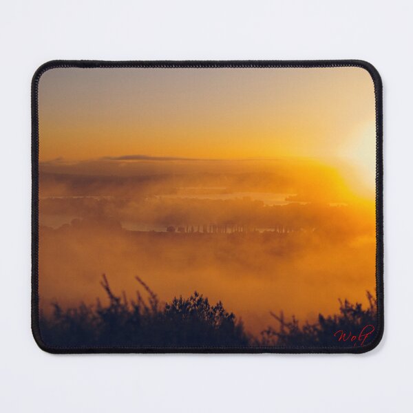 Item preview, Patchy Fog at Sunrise at the Arboretum (5) designed and sold by Wolf Sverak Photography.