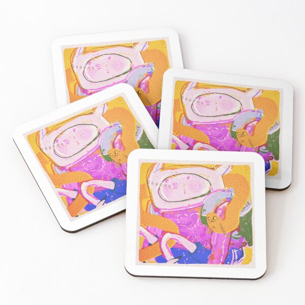Item preview, Finn and Jake Inspired Psychedelic Print designed and sold by Medlilove.