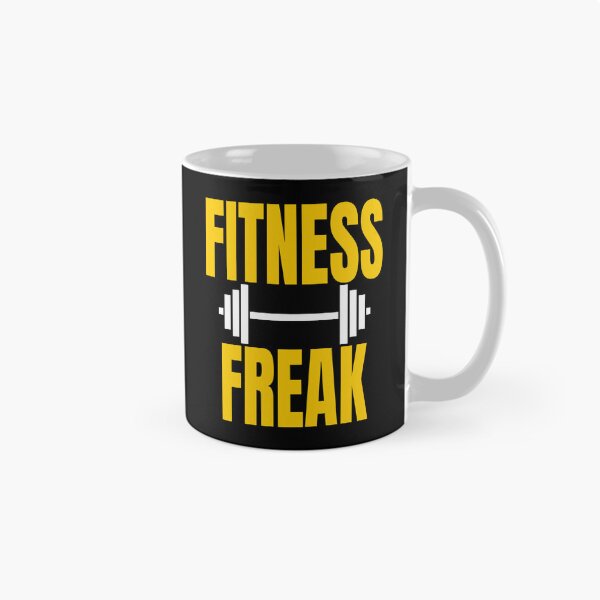 Item preview, Fitness Freak - Funny fitness & Gym motivation quote designed and sold by GraphicDream.