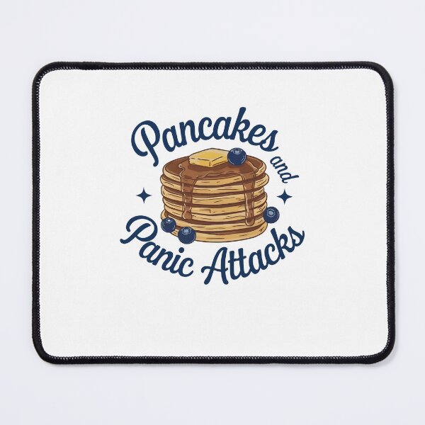 Item preview, Pancakes And Panic Attacks Funny Mental Health Anxiety designed and sold by spirorinin.