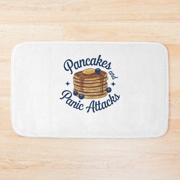 Item preview, Pancakes And Panic Attacks Funny Mental Health Anxiety designed and sold by spirorinin.
