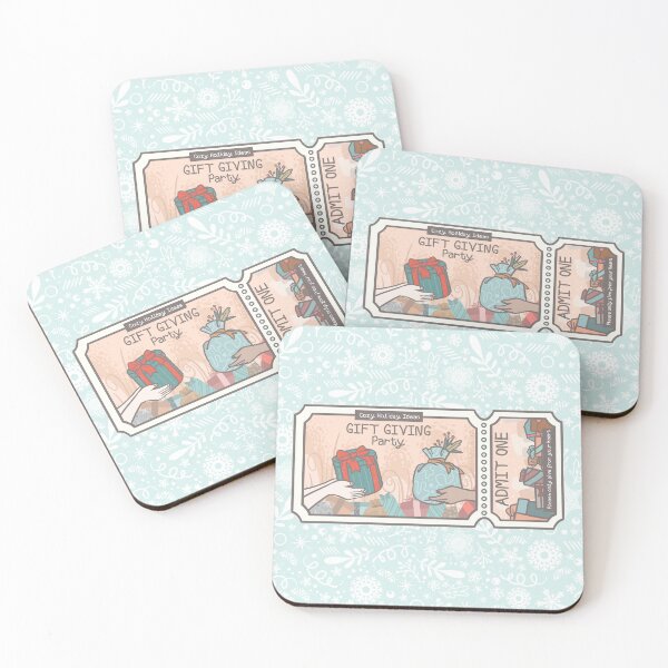 Item preview, Cozy Holiday Ticket Gift Giving Party designed and sold by Khotekmei.