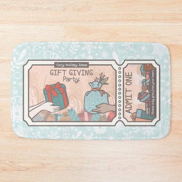 Item preview, Cozy Holiday Ticket Gift Giving Party designed and sold by Khotekmei.