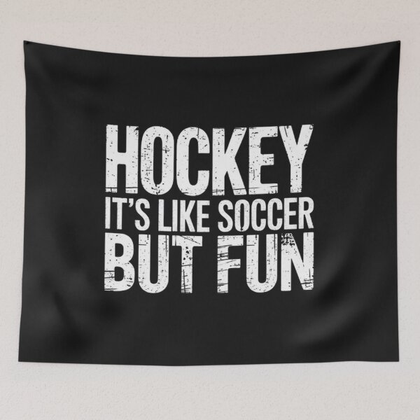 Item preview, Hockey it's like soccer but fun designed and sold by SztylishDesigns.
