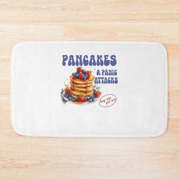 Item preview, Pancakes and Panic Attacks Funny Mental Health Fruit designed and sold by spirorinin.