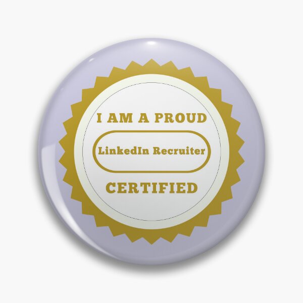 Item preview, LinkedIn Certified Recruiter designed and sold by kesuzz.