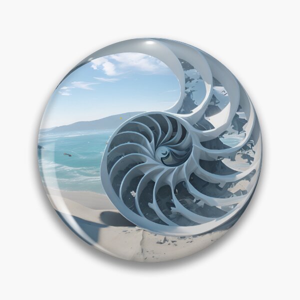 Artikelvorschau, Muschel Nautilus Schale Strand Spirale Natur Ozean entworfen und verkauft von cheekylorns.