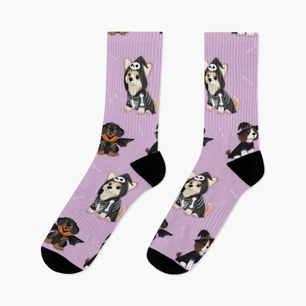 Item preview, Howl-O-Ween Hounds - Seamless Pattern designed and sold by chiarartworks.