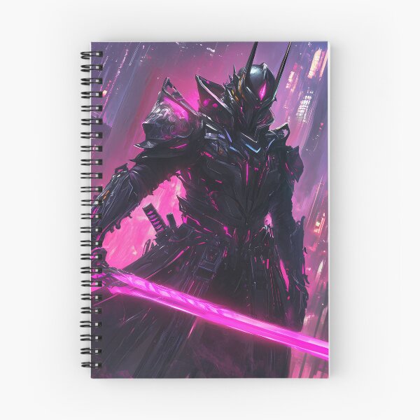 Item preview, Cyber Samurai with Neon Energy Sword designed and sold by PixelReverb.