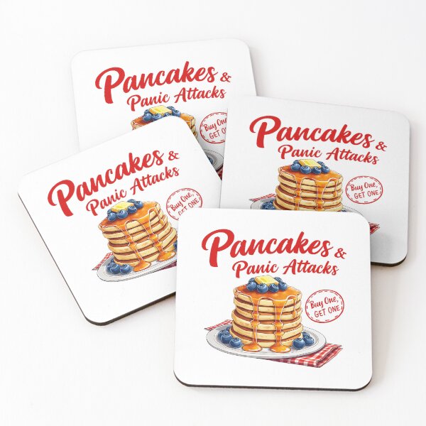 Item preview, Pancakes And Panic Attacks Mental Health Anxiety designed and sold by spirorinin.
