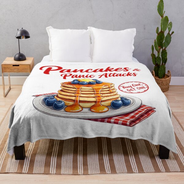 Item preview, Pancakes And Panic Attacks Mental Health Anxiety designed and sold by spirorinin.