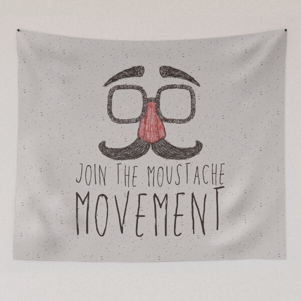 Item preview, Movember Moustache Movement designed and sold by Scrabbly Doodles.