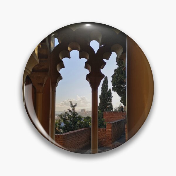 Item preview, Sunset in Alcazaba Castle Malaga Spain designed and sold by Grey House.