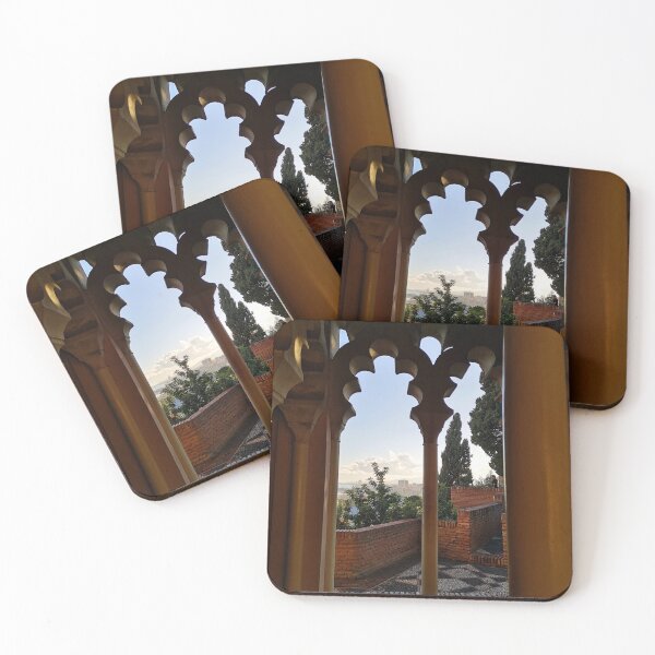 Item preview, Sunset in Alcazaba Castle Malaga Spain designed and sold by Grey House.