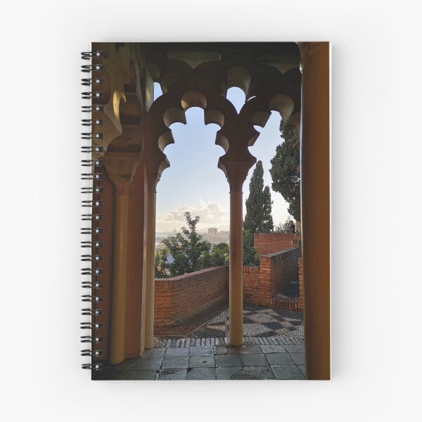 Item preview, Sunset in Alcazaba Castle Malaga Spain designed and sold by Grey House.