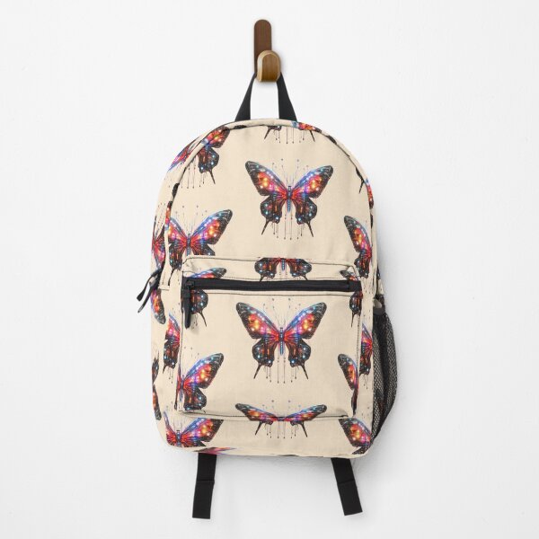 Item preview, Cybernetic Butterfly with Glowing Neon Wings designed and sold by PixelReverb.