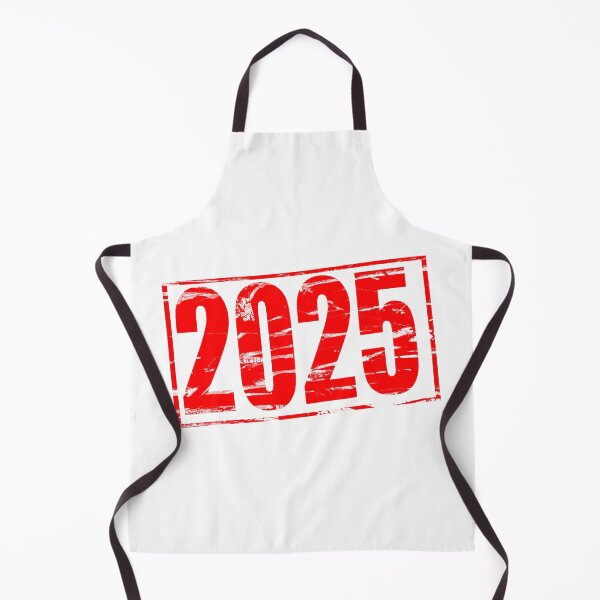Item preview, Red rubber stamp effect for the year 2025. designed and sold by funkyworm.