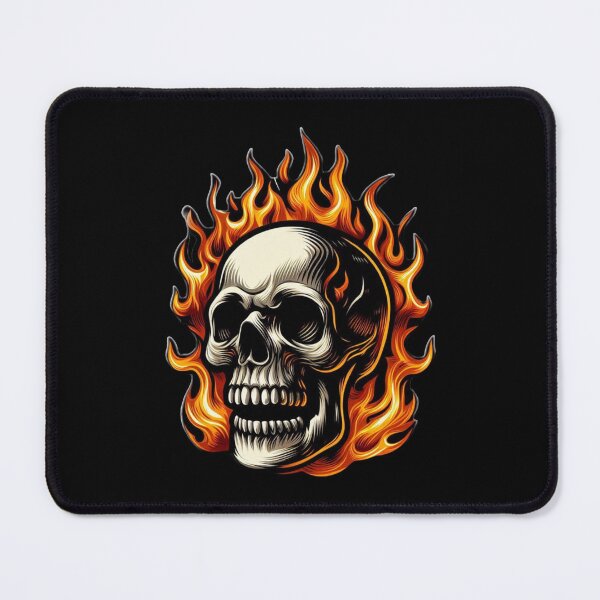 Item preview, Human Skull on Fire designed and sold by GeneralDaily.