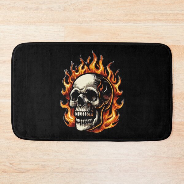 Item preview, Human Skull on Fire designed and sold by GeneralDaily.