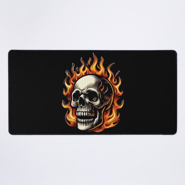 Item preview, Human Skull on Fire designed and sold by GeneralDaily.