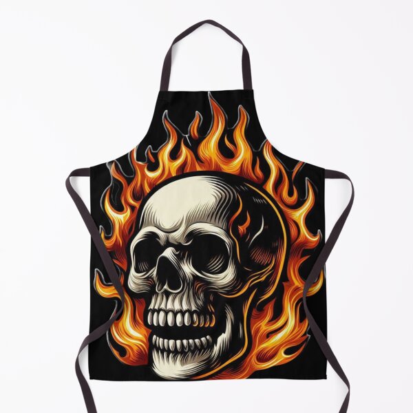 Item preview, Human Skull on Fire designed and sold by GeneralDaily.