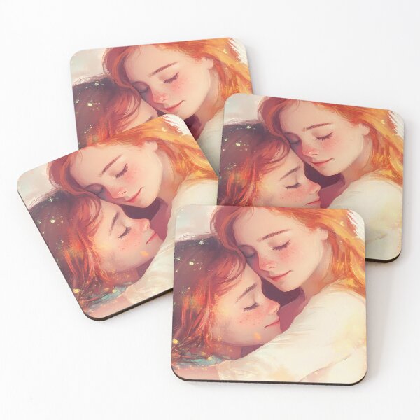 Item preview, Sister comforting the other with a warm hug designed and sold by BabyDD.