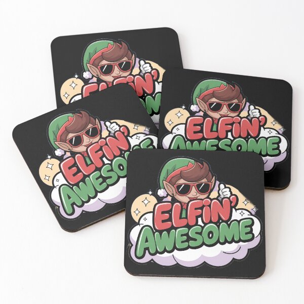 Item preview, Elfin' Awesome Elf Christmas Edition designed and sold by SRXTees.