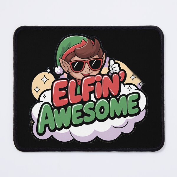 Item preview, Elfin' Awesome Elf Christmas Edition designed and sold by SRXTees.