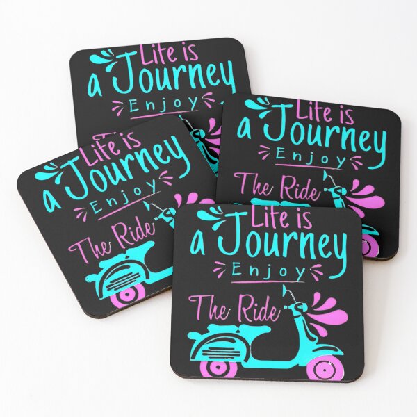 Item preview, LIFE IS A JOURNEY ENJOY THE RIDE  designed and sold by GrowDrak.
