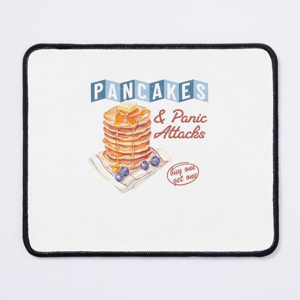 Item preview, Vintage Diner Pancakes And Panic Attacks  Breakfast Lovers designed and sold by spirorinin.