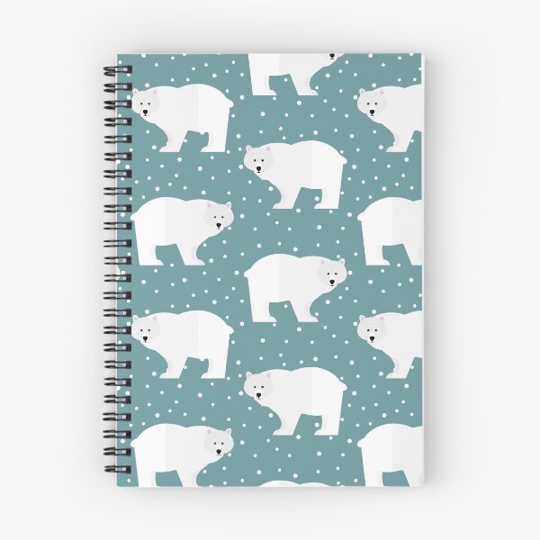 Item preview, Polar bears on blue designed and sold by reneesillus.
